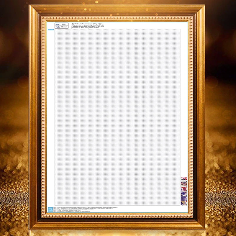 

Diamond embroidery canvas with glue empty canvas with markings diamond painting blank grid adhesive canvas accessories FC398