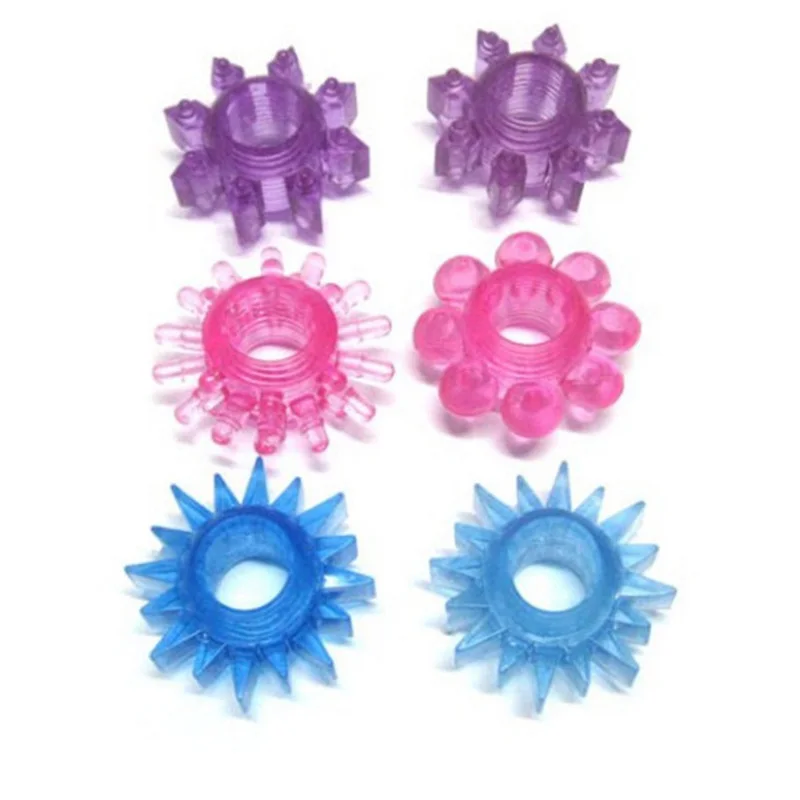 3pcslot Elastic Delay Penis Rings Sex Products Men Vibrators Collar Delay Premature Ejaculation Lock Fine Sex Toys Ejaculation locker Fine Ring Penis (8)