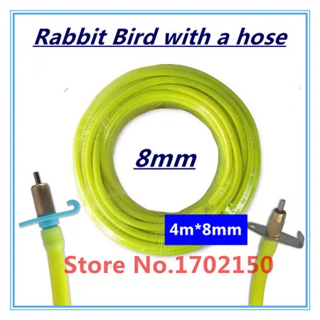 

4m * 8mm Rabbit Drinking Fountains Rabbit with a hose Blue Freezing pipes Bird drinking fountain Rabbit Tools