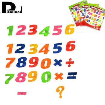 

26 pcs Alphanumeric A - Z Letters Numbers Refrigerator Fridge Magnet Stickers Kids Math Toys Educational Learning Toys P20