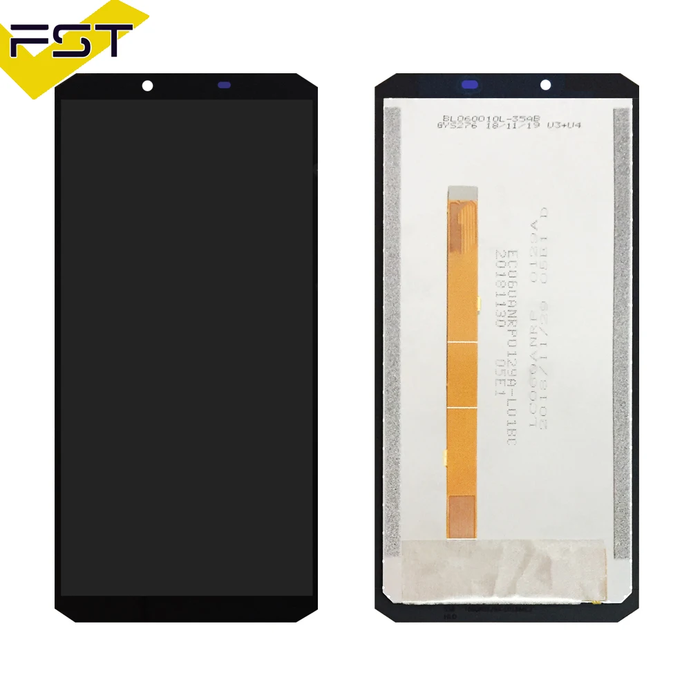 Черный 6 0 дюймовый ЖК дисплей для Oukitel WP2 дигитайзер сенсорного экрана в сборе