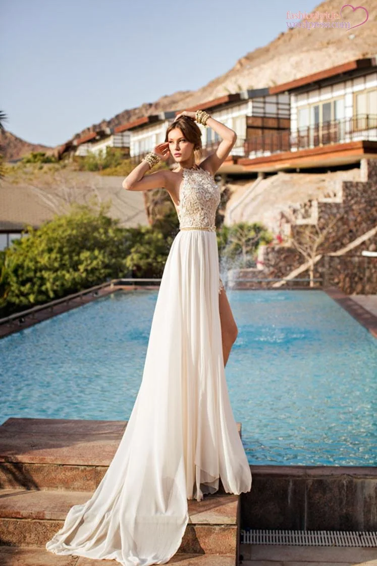 casual champagne wedding dresses