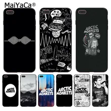 MaiYaCa arctic monkeys Специальное предложение Роскошный Вертикальный чехол для телефона для iPhone 8 7 6 6S Plus X xr xsmax 10 5 5S SE 5C Чехол