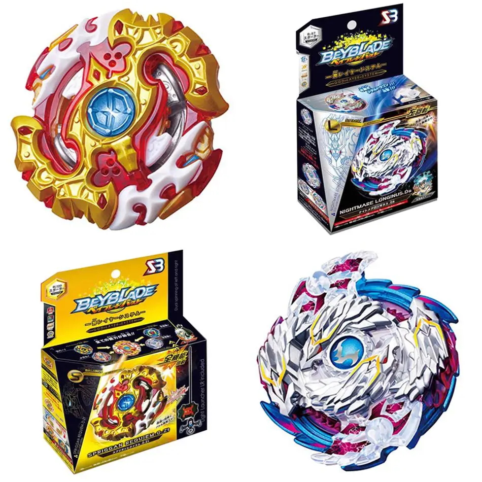 

New Spinning Top Beyblade BURST B100 B97 B92 B73 With Launcher And Original Box Metal Plastic Fusion 4D Gift Toys For Children