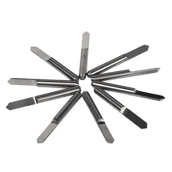 

Flat bottom 90 Degree 0.2mm V-shape CNC Router Tool for PCB Board 10pcs