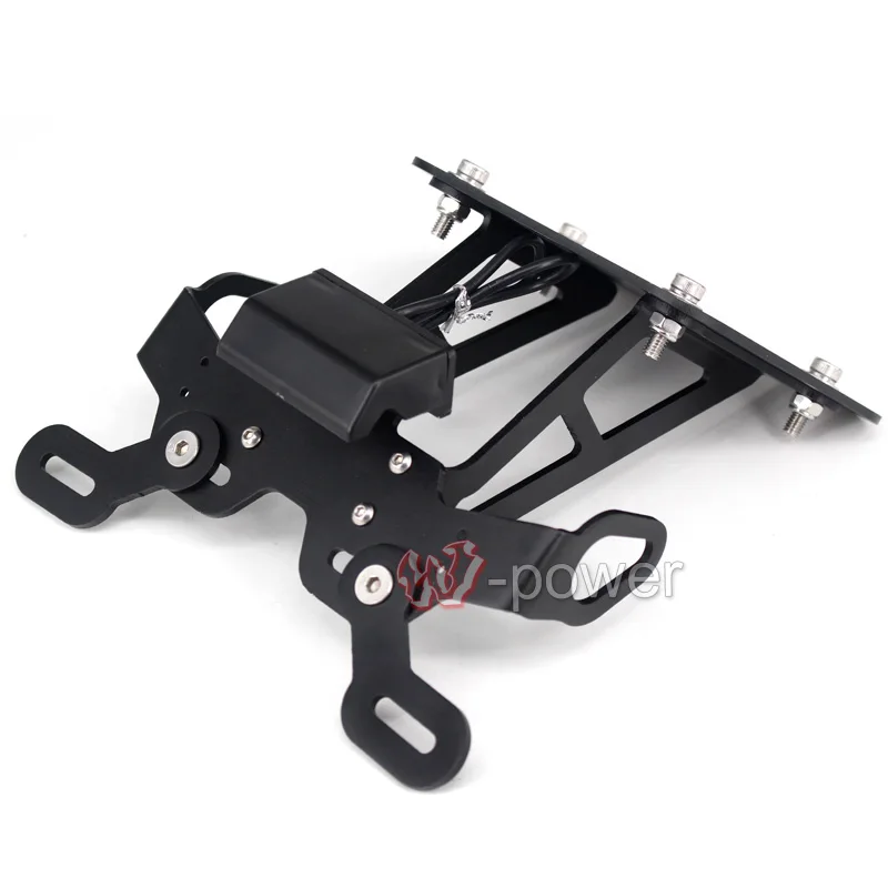 

For YAMAHA YZF R25 R3 YZF-R3 YZF-R25 Motorcycle Fender Eliminator Registration Plate Bracket License Plate Holder LED Light