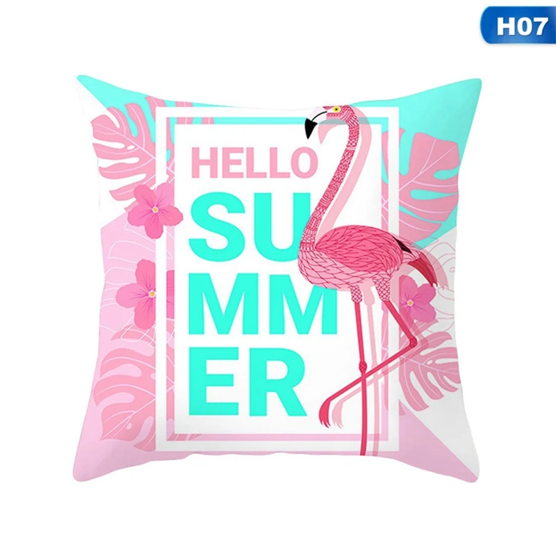 45x45cm Flamingo Unicorn Pillow Case Decorative Pillowcase -Unicorn Fashion HTB1nXCLXBi5K1Rjt hNq6zUDVXas
