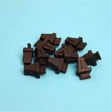 100 шт EPON/GPON SFP Пылезащитная заглушка SFP Пылезащитная Крышка для SC SX PON ONU модуль OLT Защитная крышка черная ELINK