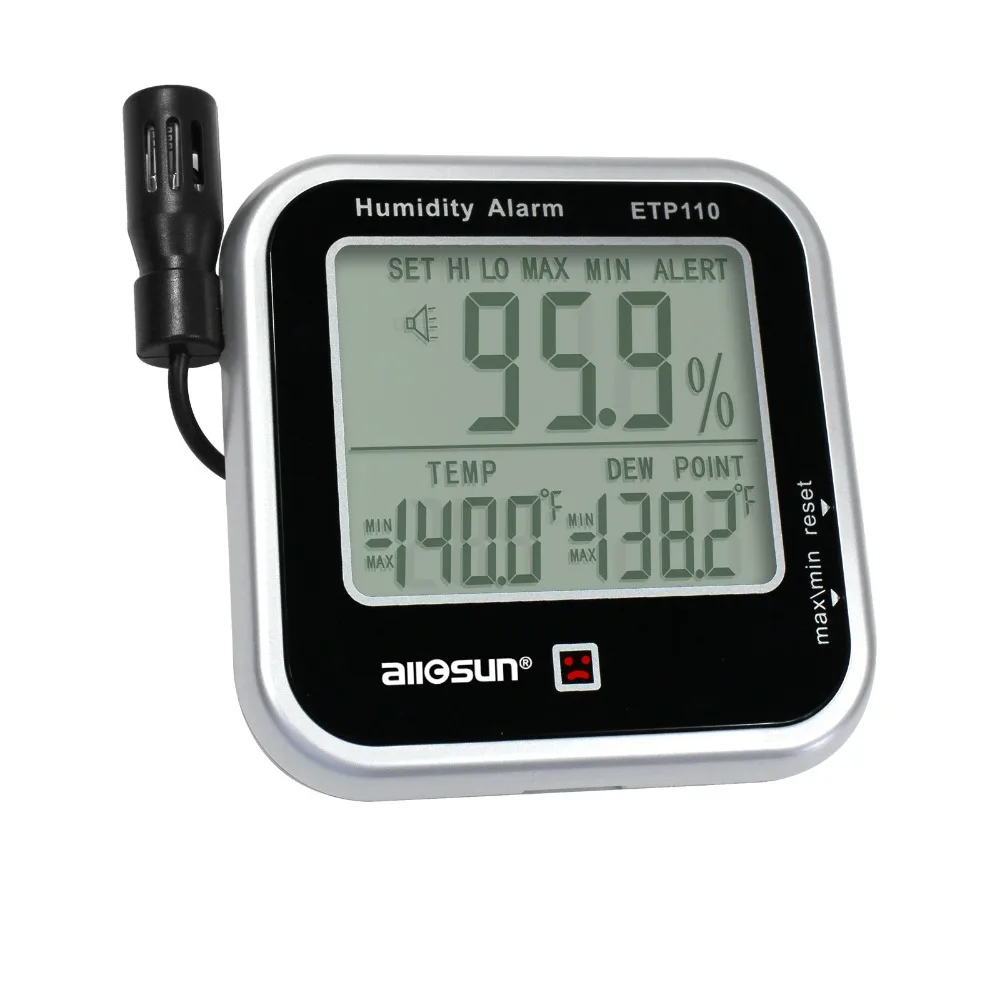 Buy all sun ETP110 Digital Thermo hygrometer Dew point