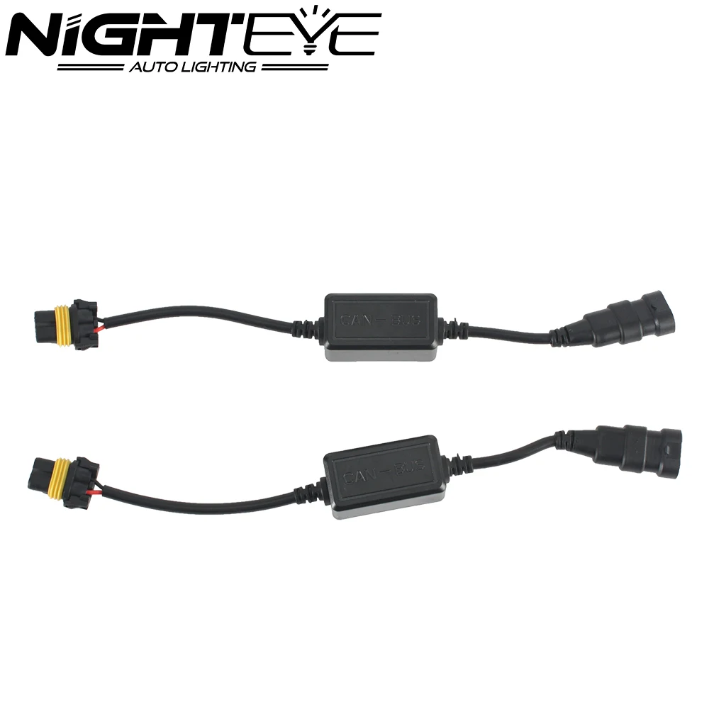 

2pcs 9005 HB3 Car Led Headlight Fog Lamps No Error No Flickering Free Warning Canceller Capacitor Load Resistor Canbus Decoders