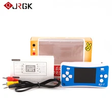 Портативная игровая консоль JRGK, 2,5 дюймов, HD, ручной игровой плеер, ТВ-выход, лучший подарок для детей, встроенные классические игровые консоли, Поддержка AV