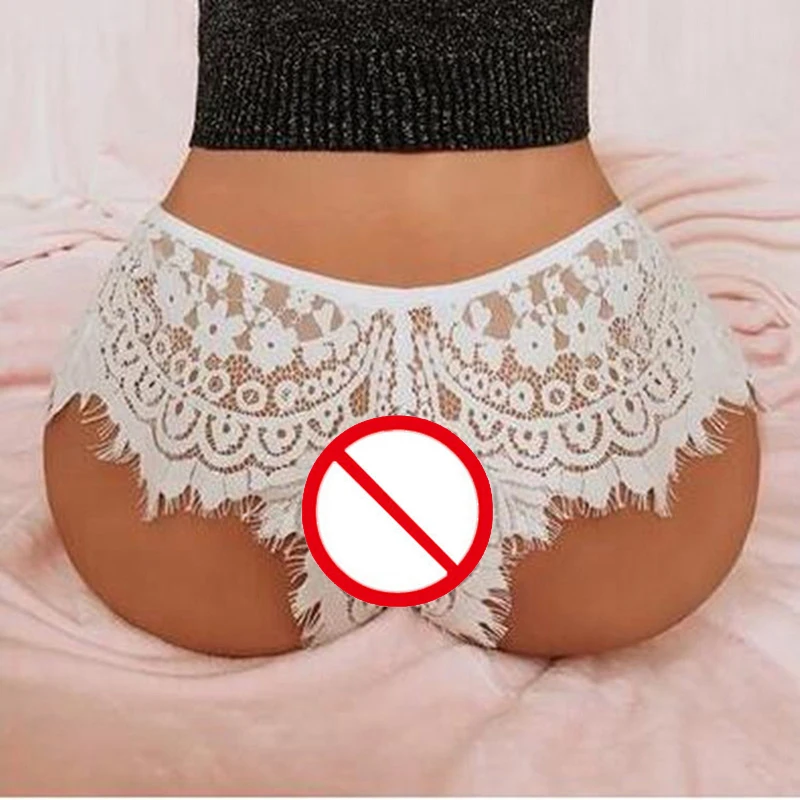 Sexy Lingerie Seamless High Waist Lace Panties Female Women Erotic Sheer Soft Thongs Underwear Briefs Sexy Panties