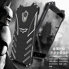 Алюминиевый металлический чехол с Бэтменом для Meizu Pro 6, чехол s, роскошный жесткий защитный чехол для Meizu Pro6 Pro 6, чехол-бампер