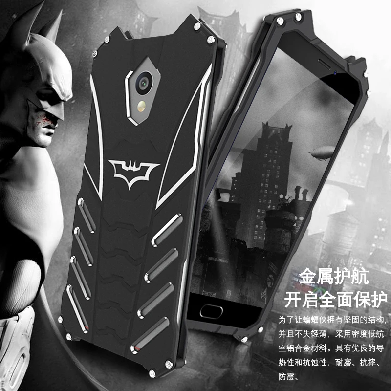 imágenes para Meizu Pro 6 Cajas Del Teléfono de Lujo de Metal Cubierta De Aluminio Heroes Película The Dark Knight Batman Elemento Caso de Parachoques Para Meizu Pro6 Pro 6 imágenes para Meizu Pro 6 Cajas Del Teléfono de Lujo de Metal Cubierta De Aluminio Heroes Película The Dark Knight Batman Elemento Caso de Parachoques Para Meizu Pro6 Pro 6