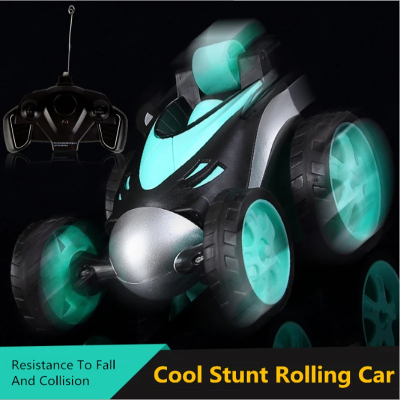 RC Car 90° upright walking Wireless RC tumbling stunt car 360 rotation collision-resistant body RC Car Children's toys Gift