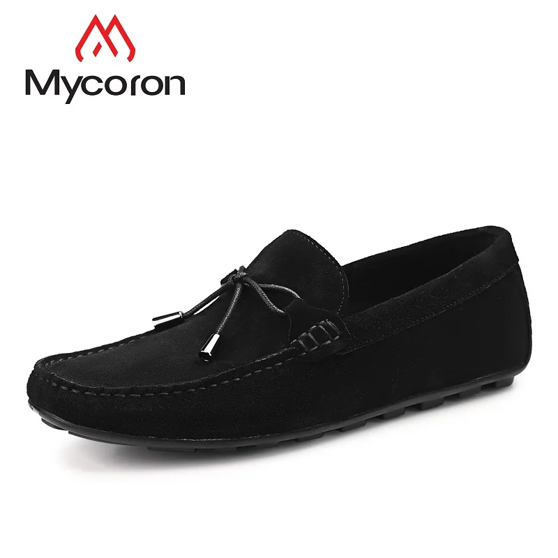 

Mycoron New Arrival Men Loafers Cow Suede Slip-On Causal Shoes Men'S Flat Shoes Soft Moccasins Driving Shoes Sapato Masculino