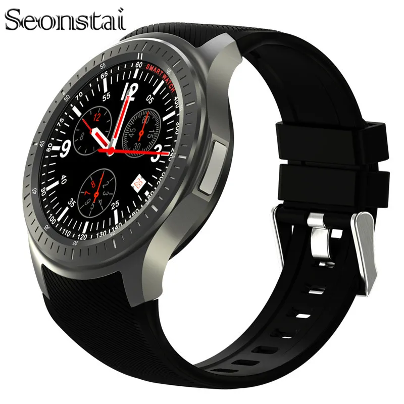 3G DM368 Bluetooth Smart Watch Smartwatch MTK6580 Android 5.1 Quad Core 8GB Wristwatch GPS Quad Core Heart Rate Monitor Android