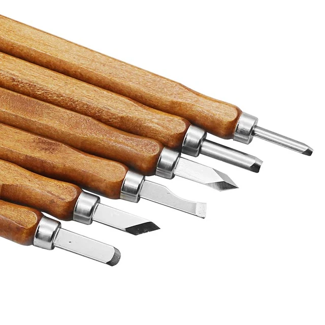 5pcs/lot wood carving chisels knife for