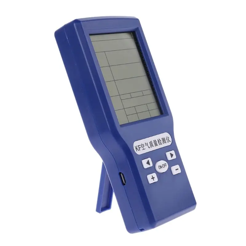 CO2 ppm Meters TVOC HCHO AQI Carbon Dioxide Detector Gas Analyzer Protable Air Quality Tester