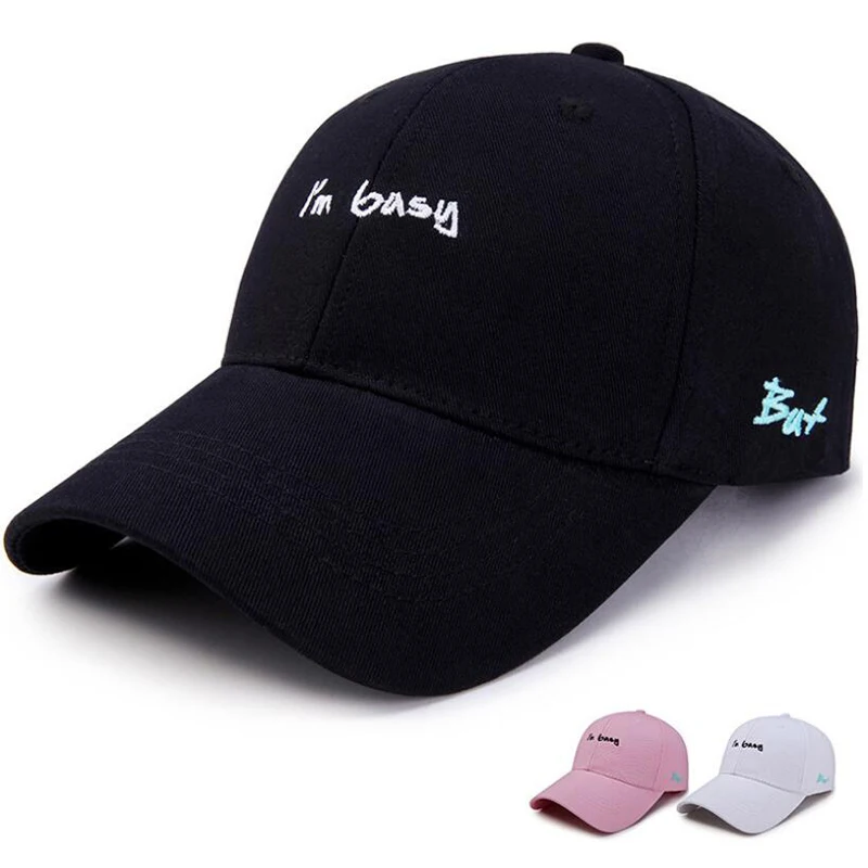 

2019 New Fashion Summer Cap Men Hat Women Baseball Cap Outdoor Casual Sun Hat Letter Embroidery Snapback