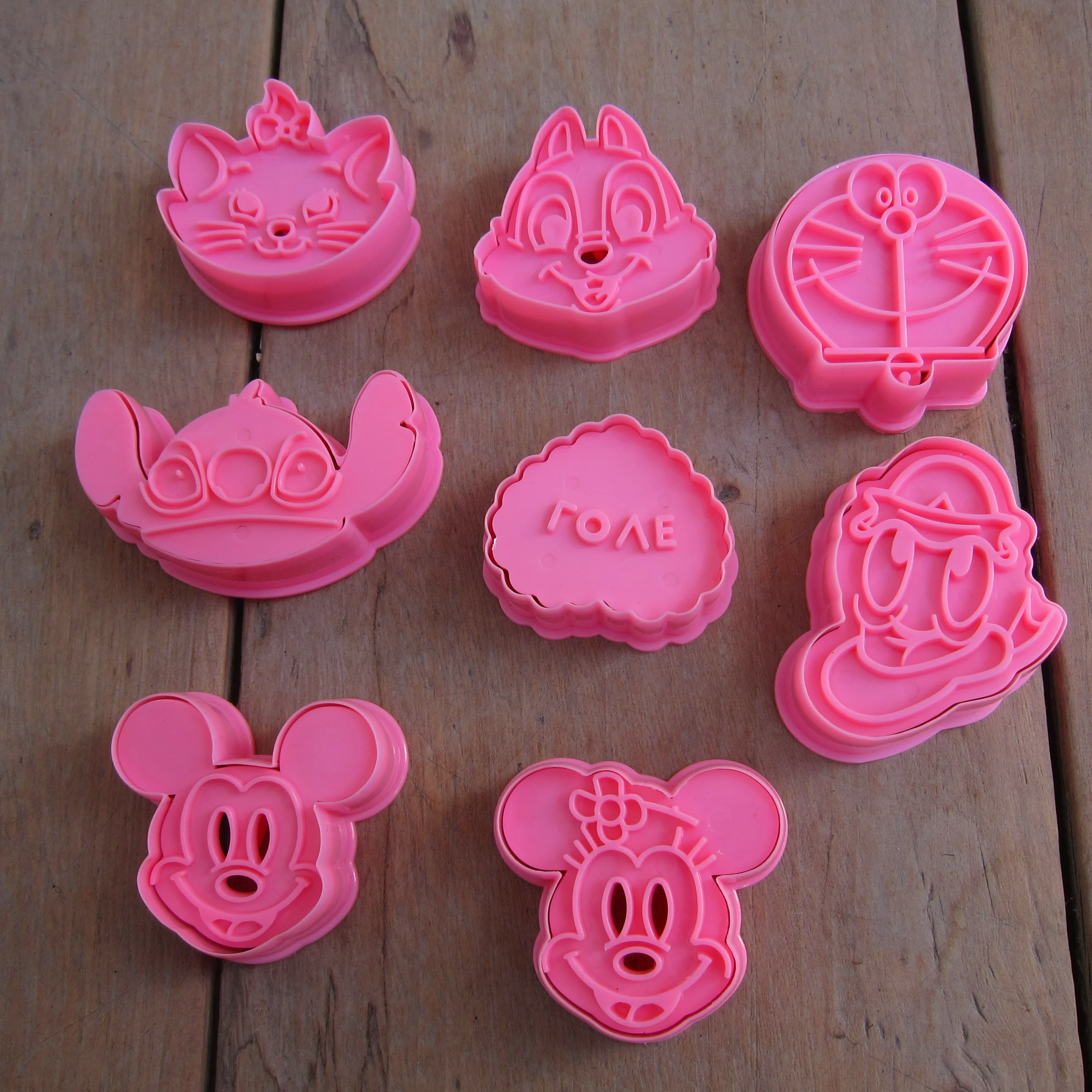 

Cartoon Baking Mould Biscuit Mould Cookie Cutter 3D Three-Dimensional Cartoon Biscuits Mold DIY Tools for Baking Claying Plunger