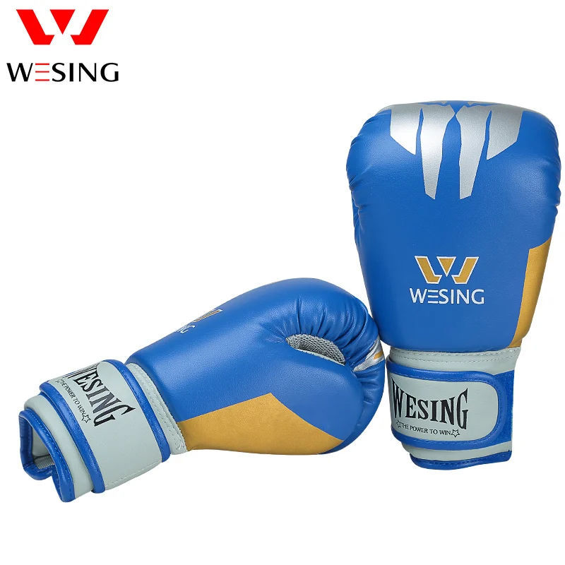 Wesing боксерские перчатки из искусственной кожи Muay Thai Boxeo Fight mma Sandbag тренировочные
