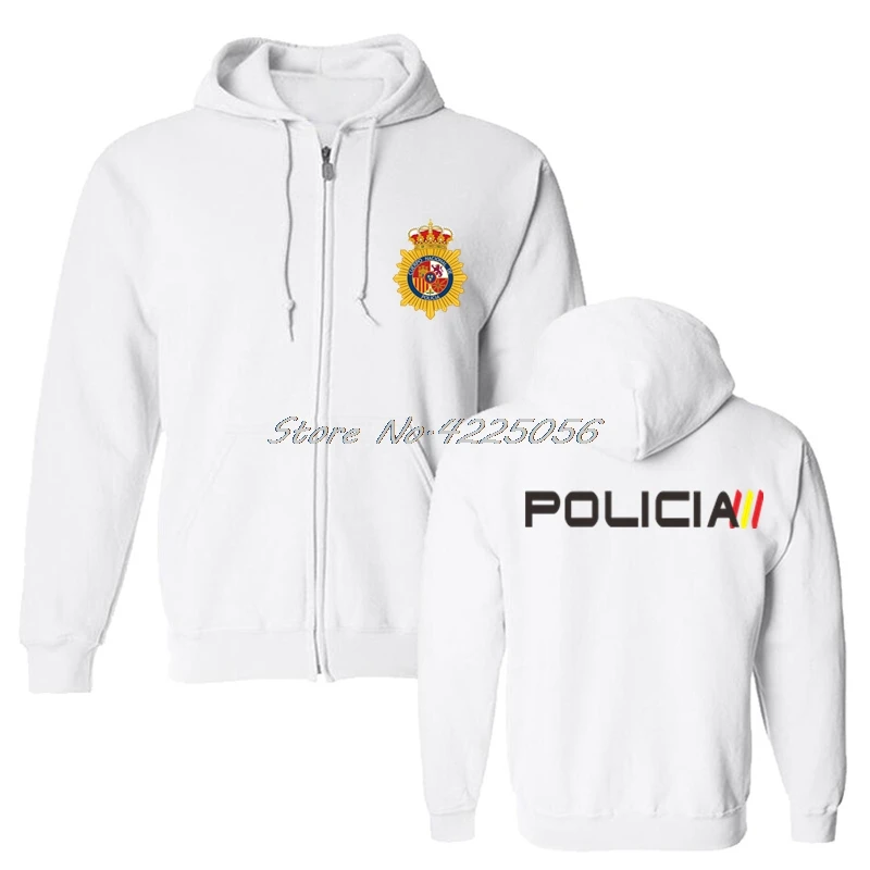 Espana Policia испанская национальная полиция Espana Policia худи Riot Swat спецназ Мужская толстовка классное пальто толстовка