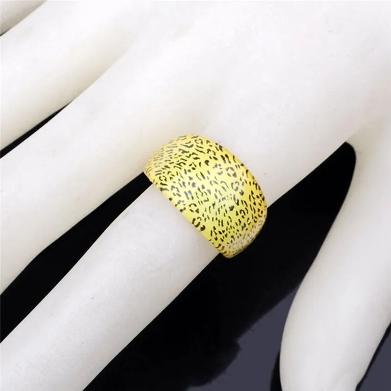 Mixed 10Pcs/Lot Vintage Advance Resin Ring For Women Unisex Fashion Charm Finger Rings Jewelry Gifts Wholesale - Image 5