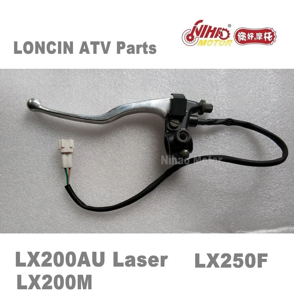 

LX-55 LONCIN ATV PARTS Left handle LC162FMK LX200M 200cc Quad GoKarts Engine Spare For JIANSHE BASHAN RATO KAYO BULL Nihao Motor