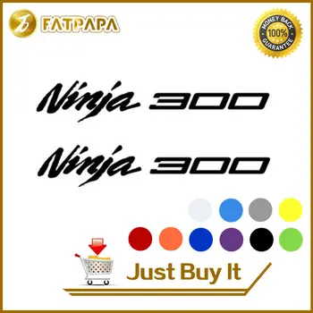 

motorcycle bike Fuel tank Wheels Fairing notebook Luggage helmet MOTO Sticker decals For Kawasaki NINJA 300 NINJA300