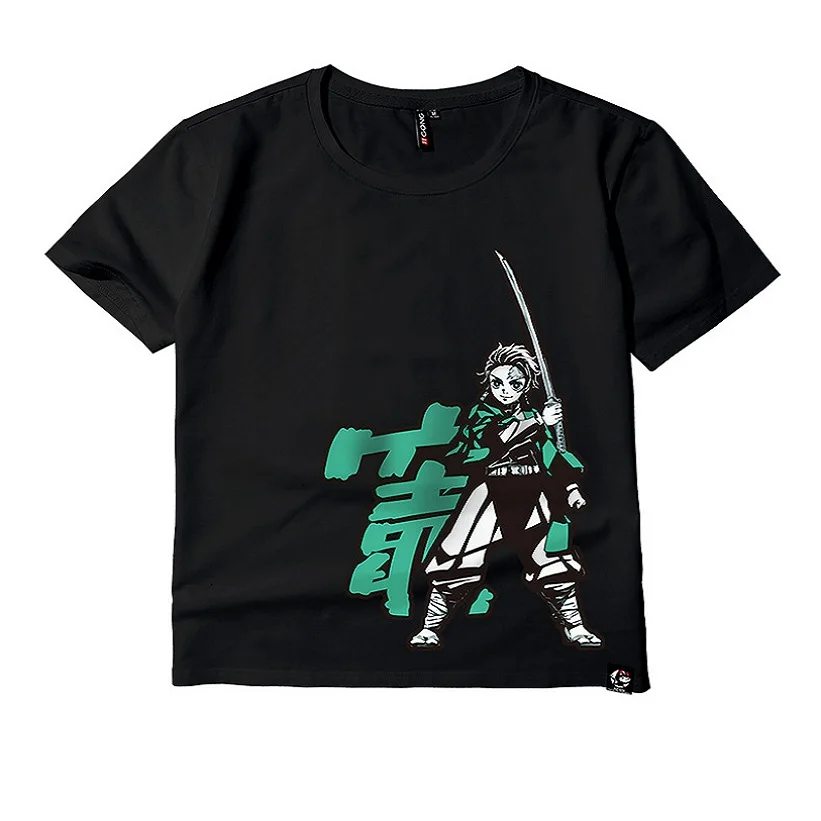

High-Q Unisex Anime Cosplay Demon Slayer: Kimetsu no Yaiba Cotton Casual Short Sleeve T-Shirt Tee T Shirt Top