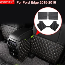 QCBXYYXH автомобильный Стайлинг Авто интерьерное сиденье протектор боковой край защитная накладка автомобильные наклейки анти-защита спинки кресла для Ford Edge