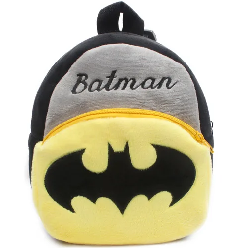 Милый Лидер продаж Бэтмен менино рюкзаки детские подарки мультфильм Детский плюшевый Детский рюкзак сумки для мальчиков и девочек