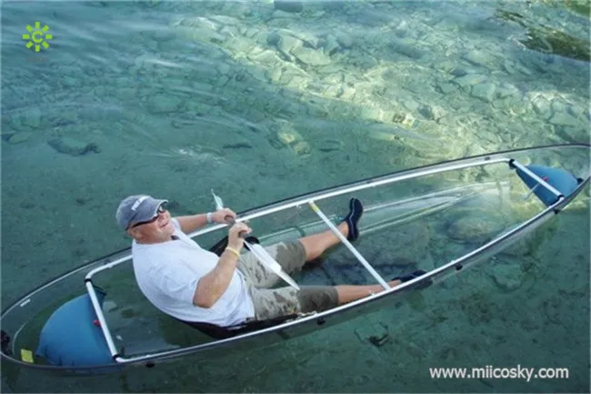 2015 Clear/Transparent boat sea kayak fishing cool kayak ...