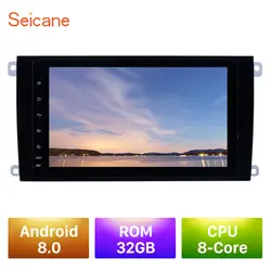 Seicane 8 "Android 8,1/8,0 для 2003-2011 Porsche cayenne автомобиля с радио, GPS, WiFi блок плеер Bluetooth зеркальная поверхность подключение Поддержка OBD2 DVR