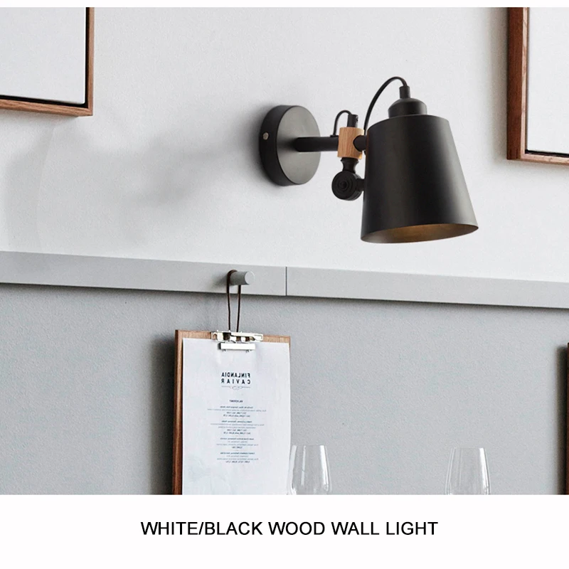 

Modern Sconce Lighting Wall Mounted Bedside Reading Light Creative Wall lamp Living Room Foyer Home Lighting Rustic Wall Sconces