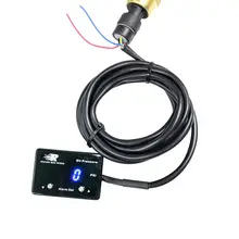 СВЕТОДИОДНЫЙ цифровой дисплей Автомобильный манометр давления масла с датчиком синий светодиодный 0~ 120PSI Масляный Пресс датчик масла датчик Автомобильный измеритель YC101295-BL