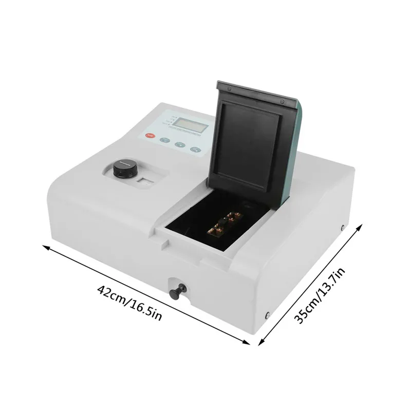 721 Visible Spectrophotometer Lab Equipment 360nm-800nm Wavelength Spectrophotometer 