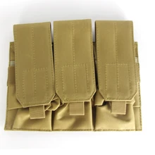 Охотничьи сумки, Molle, уличная Боевая сумка, нейлон, тактическая Двойная Сумка для пистолета, подсумок, закрывающая кобуру, оборудование для пейнтбола