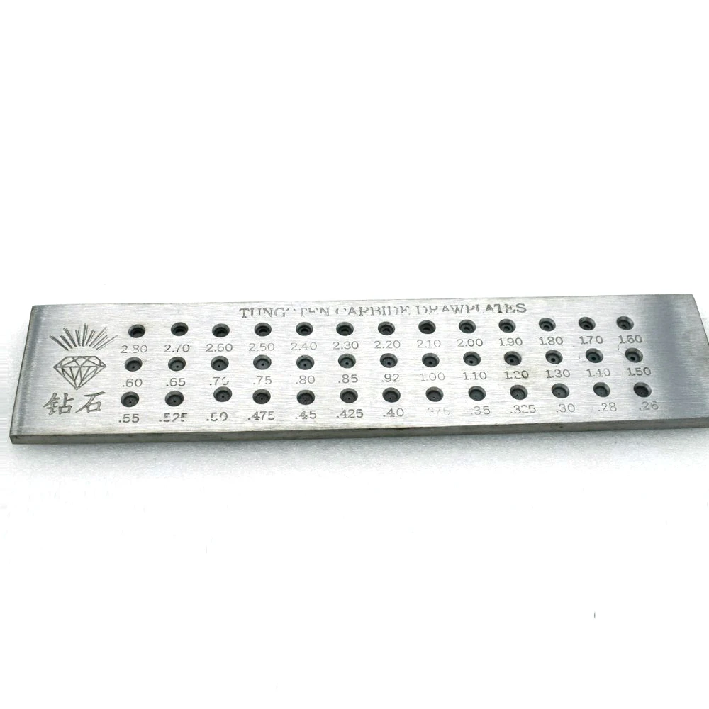 

Ювелир Drawplates 39 круглые отверстия 0,26-2,8 мм сталь Винтаж Часовщик
