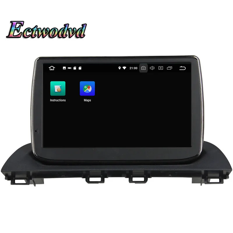 Flash Deal Ectwodvd Octa Core 4G RAM 64G ROM Android 9.0 Car Multimedia DVD Player GPS HeadUnit For Mazda 3 Axela 2014 2015 2016- 4