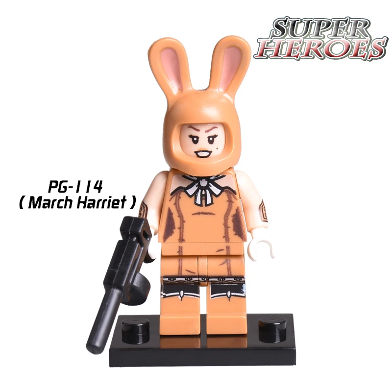 

Building Blocks March Harriet Super Hero 2017 Batman Movie Collection Diy figures Bricks Kids DIY Educational Toys Hobbies PG114