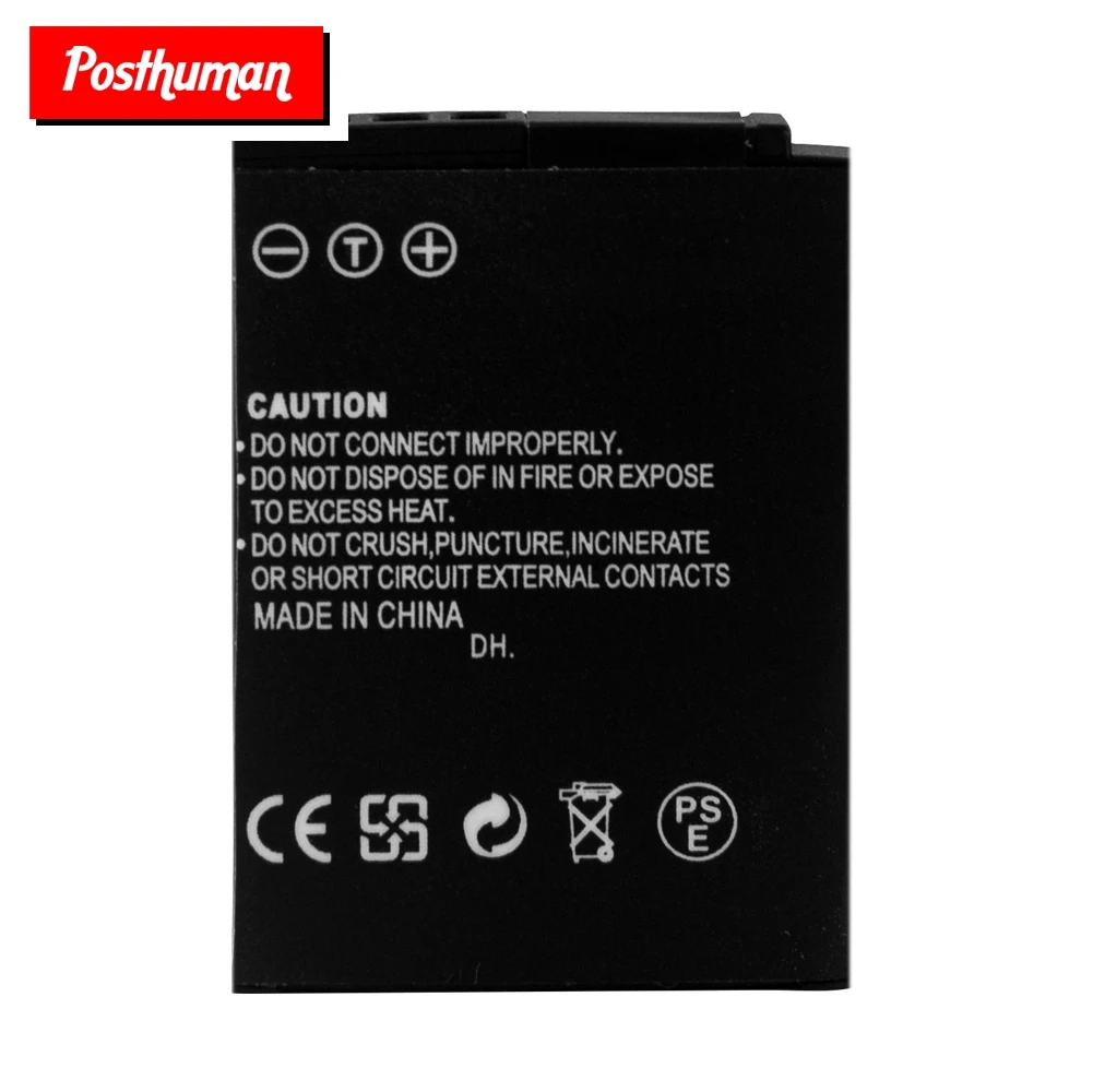 POSTHUMAN для Nikon Coolpix S610 S610c S710 S620 S630 S8000 EN-EL12 3,7 v 1050mah Цифровая Перезаряжаемые Li-Ion Камера Батарея