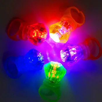 

5pcs / lot diamond flash ring light LED ring light glowing cheering flash toys