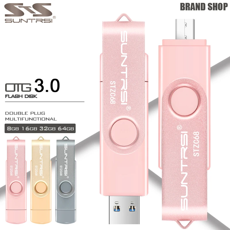 Suntrsi USB 3.0 Flash Drive 32gb 16gb 8gb Real Capacity High Speed USB3