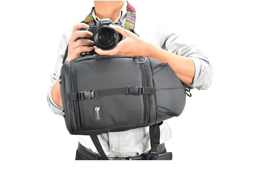 Ightpro Камера Слинг Сумка через плечо крест цифровой Чехол водонепроницаемый DSLR Объектив штатив Traval мягкая мужская женская сумка для Canon Nikon sony