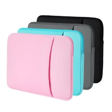 Сумка для ноутбука, защитный чехол на молнии, сумки для Macbook AIR PRO 11 12 13 14 15 13,3 15,4 15,6 дюймов, сумка для ноутбука с сенсорной панелью