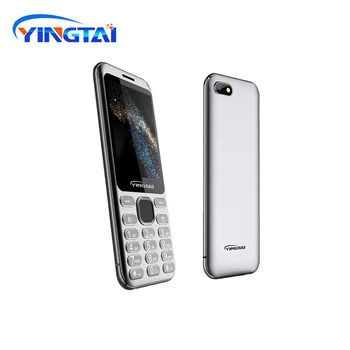 

High Quality Slim DualSIM 2G Bluetooth MP4 FM Torch 2.8inch Curved Screen Metal Body button Feature celular Mobile classic phone