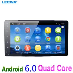 LEEWA 9 "Android 6,0 Автомобильный gps Bluetooth навигационное радио медиаплеер USB для Toyota Corolla/Harrier/Fortuner/Estima/Innova/Prius