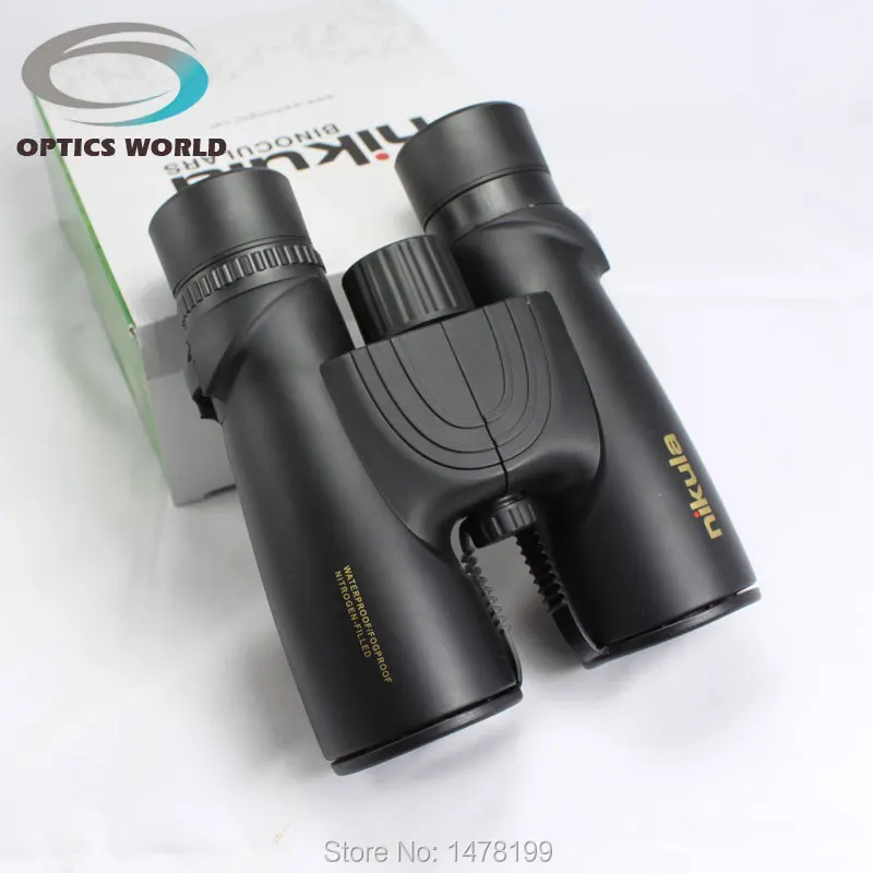 

Nikula 10x42 binoculars night vision Telescopio Binoculo Optical Prism Hunting High Quality Tourism bak4 binoculars telescope